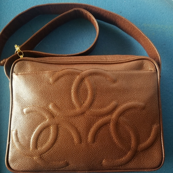 Handbags - Vintage Triple C Lizzard Chanel Bag